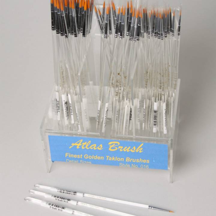 Dracelo 1.5 in. Flat Paint Brush Set with Wood Handle (24-Pack)